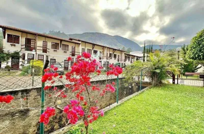 Casa de condomínio para alugar no parque do imbuí – 2 quartos, lazer completo, teresópolis/rj