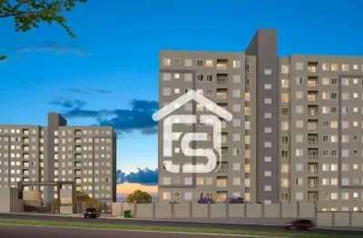 Apartamento com 2 dormitórios à venda, 43 m² por R$ 259.990,00 - JD. Acqua Ville - Londrina/PR