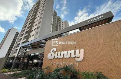 Apartamento Novo de 68m² no Sunny Downtown – Região Leste, Próximo ao Centro | 3 Quartos com Suíte ou 2 Quartos com Sala Estendida e Sacada Gourmet