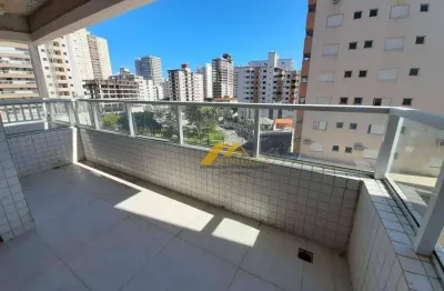 Apartamento com 3 dormitórios à venda, 120 m² por r$ 1.000.000,00 - aviação - praia grande/sp