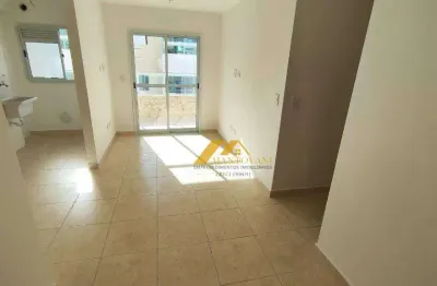 Apartamento com 2 dormitórios à venda, 57 m² por r$ 405.000,00 - vila guilhermina - praia grande/sp