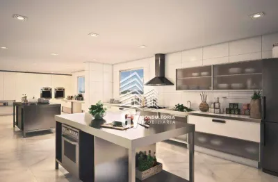 Apartamento com 2 dormitórios à venda, 58 m² por r$ 533.700,00 - guilhermina - praia grande/sp