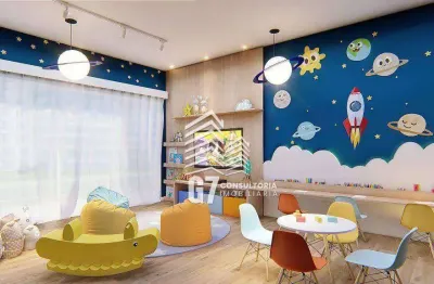 Apartamento com 2 dormitórios à venda, 100 m² por r$ 1.025.028 - vila guilhermina - praia grande/sp