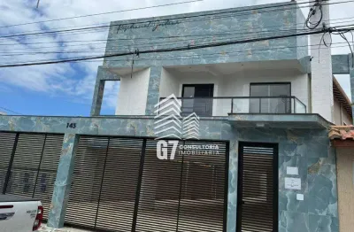 Sobrado com 2 dormitórios à venda por r$ 430.000 - jardim imperador - praia grande/sp