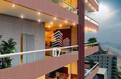 Apartamento com 2 dormitórios à venda, 71 m² por r$ 615.135 - jardim imperador - praia grande/sp