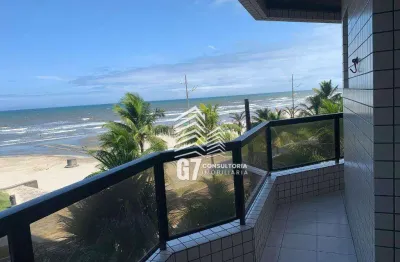 Frente mar na praia grande – 1 dorm com suíte - mobiliado e lazer completo!