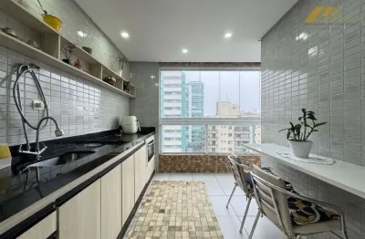 Apartamento a venda porteira fechada no canto do forte em praia grande