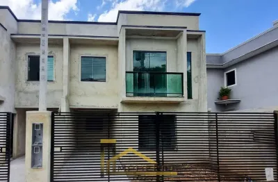 Sobrado à venda em curitiba-pr, cidade industrial: 3 quartos, 1 sala, 2 banheiros, 1 vaga de garagem, 92,00 m² de área.