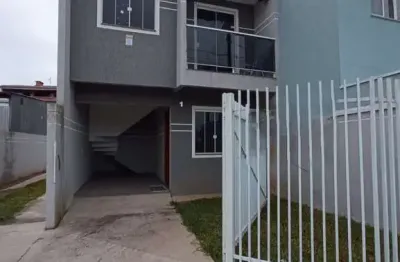 Casa com 3 quartos à venda na rua agenor antônio rodrigues, 573, sítio cercado, curitiba, 79 m2 por r$ 430.000
