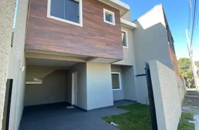 Casa com 3 quartos à venda na rua edgard cavalcanti de albuquerque, 750, sítio cercado, curitiba por r$ 510.000