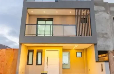 Casa em condomínio fechado com 3 quartos à venda na rua uriel nogueira dos santos, 150, campo de santana, curitiba, 175 m2 por r$ 700.000