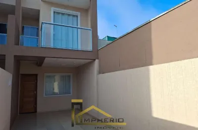 Imperdível: casa à venda em curitiba-pr, bairro ganchinho, 3 quartos, 2 banheiros, 2 vagas de garagem, 86,33 m² de área.