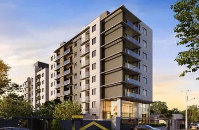 Apartamento à venda em curitiba-pr, rebouças: 2 quartos, 1 sala, 1 banheiro, 1 vaga de garagem, 55,17m² de área.