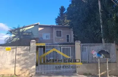 Imperdível casa à venda em pinhais-pr, jardim amélia: 3 quartos, 1 suíte, 3 banheiros, 2 vagas de garagem, 113,10m².
