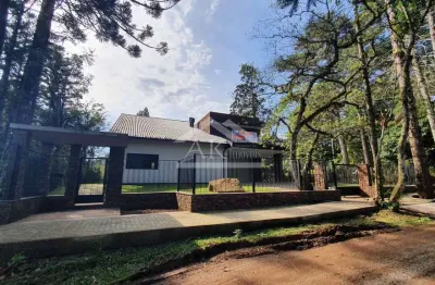 Magnífica casa de alto padrão a venda no centro de nova petrópolis, jardim da serra gaúcha