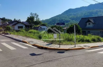 Terreno de esquina à venda no centro de picada café, na serra gaúcha