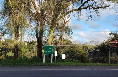 Terreno à venda com frente para a avenida, na cidade de nova petrópolis, na serra gaúcha