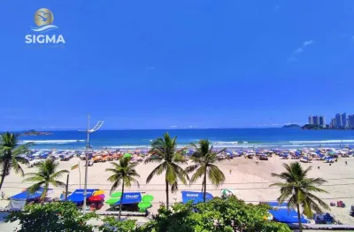 Apartamento com 1 dormitório à venda, 70 m² por r$ 650.000,00 - pitangueiras - guarujá/sp