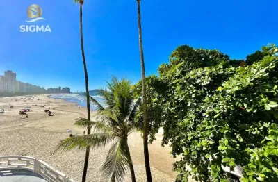 Frente mar - apartamento com 2 dormitórios à venda na praia das pitangueiras - guarujá/sp