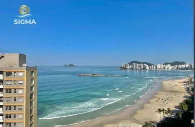 Vista mar - apartamento à venda na praia das pitangueiras - guarujá/sp