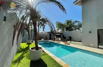 Perto do mar  - casa na praia 5 quartos  4 suítes  espaço gourmet piscina pernambuco guarujá.