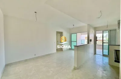 Apartamento com 3 quartos sendo 1 suíte à venda, 90 m² por r$ 690.000 - jardim astúrias - guarujá/sp.