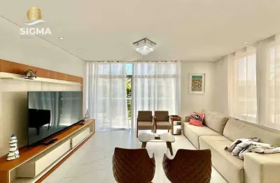 Apartamento com 4 dormitórios sendo 3 suítes à venda na praia das pitangueiras - guarujá/sp.