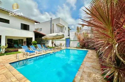 Casa em condomínio fechado com 6 quartos à venda na Avenida Milton Mussa Gaze, Jardim Acapulco, Guarujá