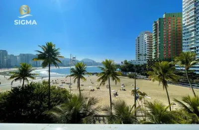 Frente mar - apartamento à venda na praia das astúrias - guarujá/sp