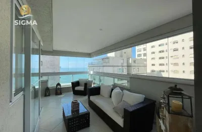 Vista mar - apartamento com 3 dormitórios à venda, 150 m² - jardim astúrias - guarujá/sp
