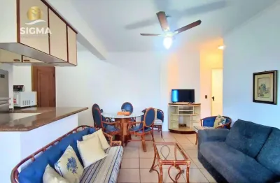 Perto do mar - flat com 2 dormitórios à venda, 60 m² - pitangueiras - guarujá/sp