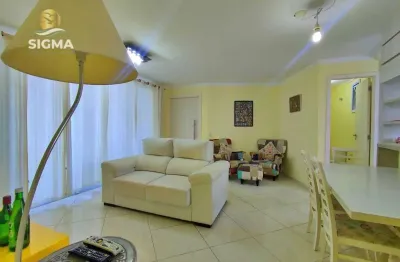 Vista mar - apartamento à venda com 3 dormitórios - condomínio com lazer completo - 2 vagas - enseada - guarujá/sp