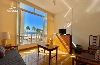 Apartamento com 2 dormitórios à venda, 95 m² por r$ 615.000,00 - pitangueiras - guarujá/sp