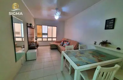 Apartamento com 1 dormitório à venda, 50 m² por r$ 360.000,00 - pitangueiras - guarujá/sp