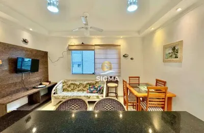 Apartamento com 2 dormitórios à venda, 60 m² por r$ 450.000,00 - jardim astúrias - guarujá/sp