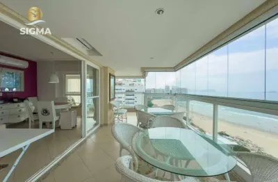 Apartamento com 3 dormitórios à venda, praia das pitangueiras, guarujá.