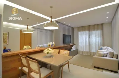 Apartamento reformado com 3 suítes - condomínio com lazer - 2 vagas - pitangueiras - guarujá/sp.