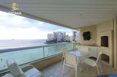 Apartamento à venda com 4 suítes - condomínio com lazer - 2 vagas - jardim astúrias - guarujá/sp