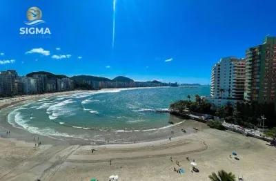 Apartamento com 4 dormitórios à venda, 175 m² por r$ 2.500.000,00 - jardim astúrias - guarujá/sp