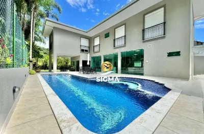 Casa com 4 suites  à venda, 335 m² por R$ 3.000.000 - Pernambuco II - Guarujá/SP
