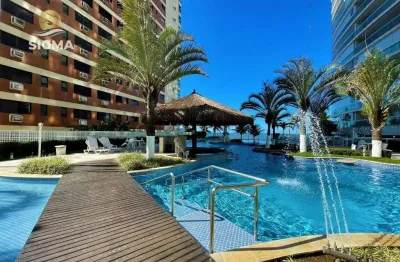 Frente mar - apartamento à venda com 2 dormitórios - condomínio com lazer completo - 2 vagas - jardim astúrias - guarujá/sp