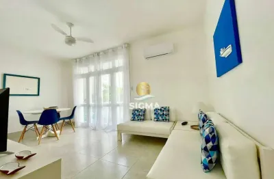 Perto do mar - apartamento com 2 dormitórios à venda na praia das pitangueiras - guarujá/sp.