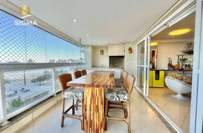 Frente mar - apartamento à venda, 171 m² por r$ 2.440.000 - pitangueiras - guarujá/sp