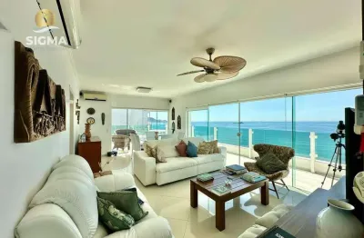 Cobertura com 3 suítes, 250 m² - venda por r$ 2.500.000 - pitangueiras - guarujá/sp