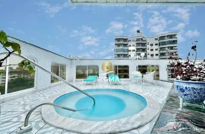 Cobertura com 2 dormitórios à venda, 181 m² por r$ 1.200.000,00 - enseada - guarujá/sp