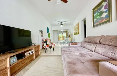 Apartamento com 2 dormitórios à venda, 110 m² por r$ 600.000,00 - pitangueiras - guarujá/sp