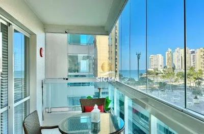 Apartamento com 2 quartos sendo 1 suíte à venda na praia das astúrias - guarujá/sp.