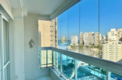 Apartamento com 2 quartos sendo 1 suíte à venda na praia das astúrias - guarujá/sp.