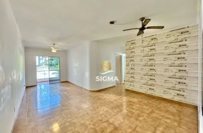 Apartamento com 3 dormitórios à venda, 100 m² por r$ 450.000 - tombo - guarujá/sp.