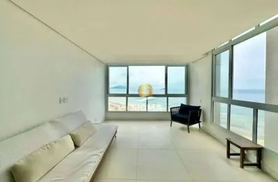 Apartamento com 4 dormitórios à venda, 192 m² por r$ 1.700.000,00 - pitangueiras - guarujá/sp